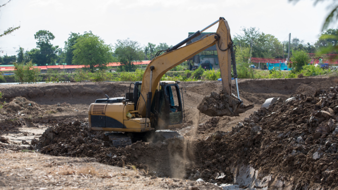 Construction Excavating for Infrastructure Growth